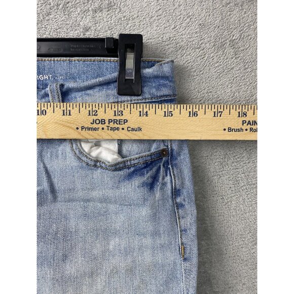 Old Navy Womens 2 Boyfriend Straight Blue Jeans - Picture 5 of 8
